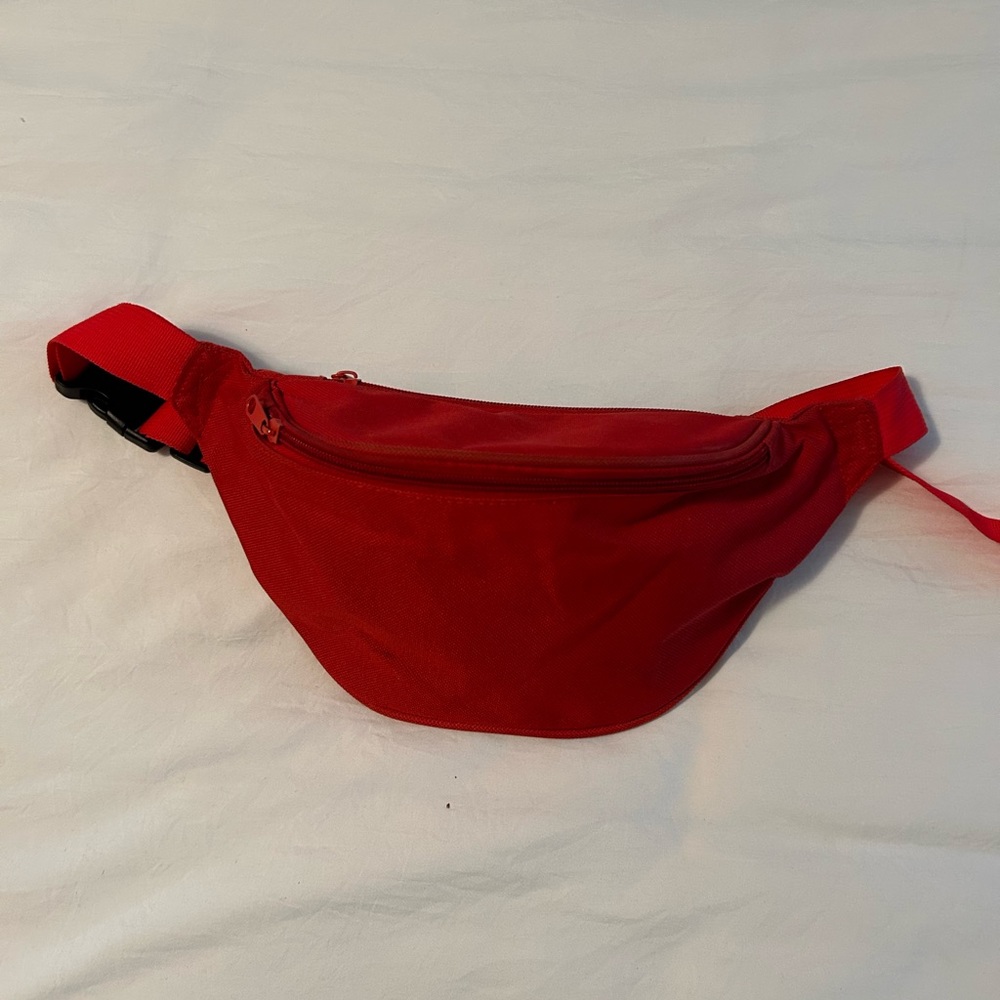 Red Fanny Pack/Belt Bag